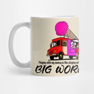 Big worm t-shirt Mug